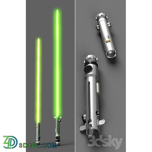 Weaponry - Light swords Asoka Tano _Star Wars_