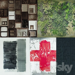 Wall covering - Wall _deco - Contemporary Wallpaper Pack 49 