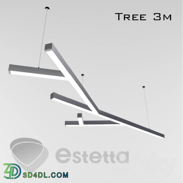 Ceiling light - Tree 3m