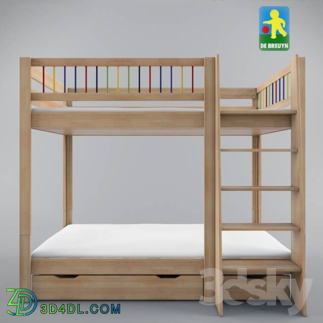 Bed - Kubu Kombi 3-6 DE BREUYN