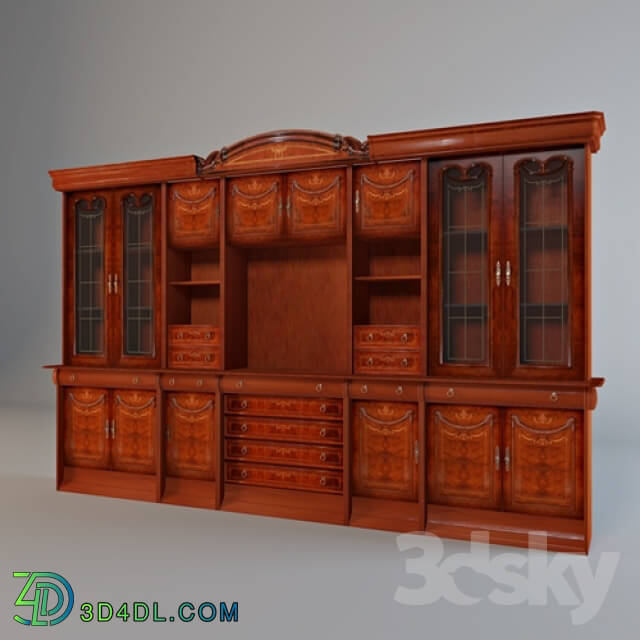 Wardrobe _ Display cabinets - Classic wall