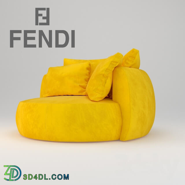 Sofa - Fendi moony sofa