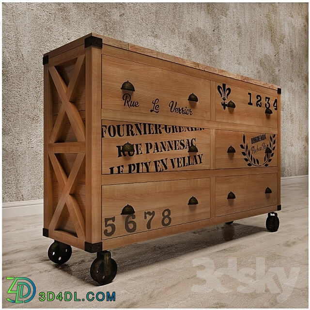 Sideboard _ Chest of drawer - Chest Manufactory factory Moonzana