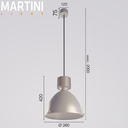 Street lighting - Hanging lamp Martini Novi 380 52255 