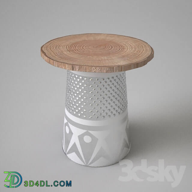 Table - Africa Drum Side table