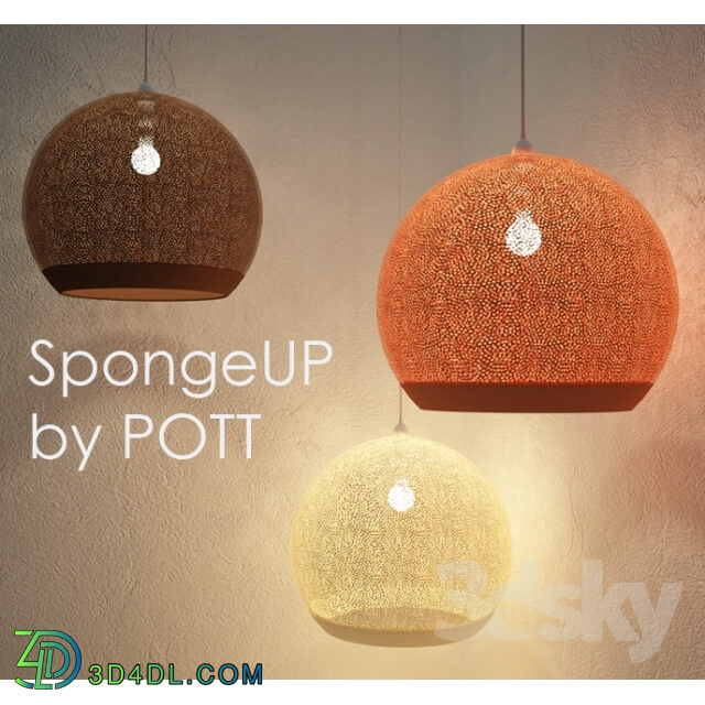 Ceiling light - Sponge UP by POTT