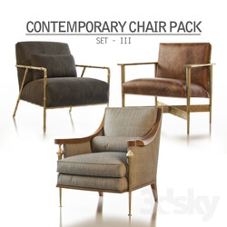 Arm chair - Contemporary Chair Pack - Set III 