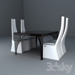 Table _ Chair - party dinette 