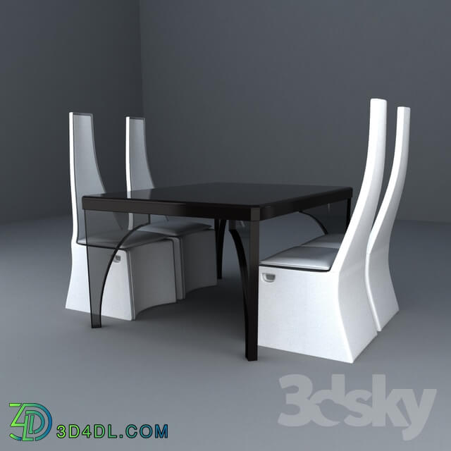 Table _ Chair - party dinette