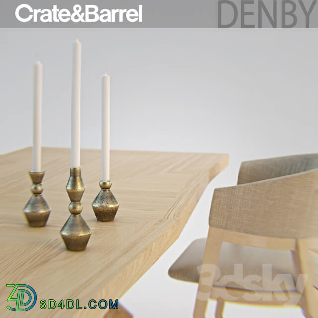 Other decorative objects - Crate _amp_ barrel Denby Candle Holder