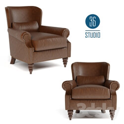 Arm chair - OM Leather chair model S01701 from Studio 36 