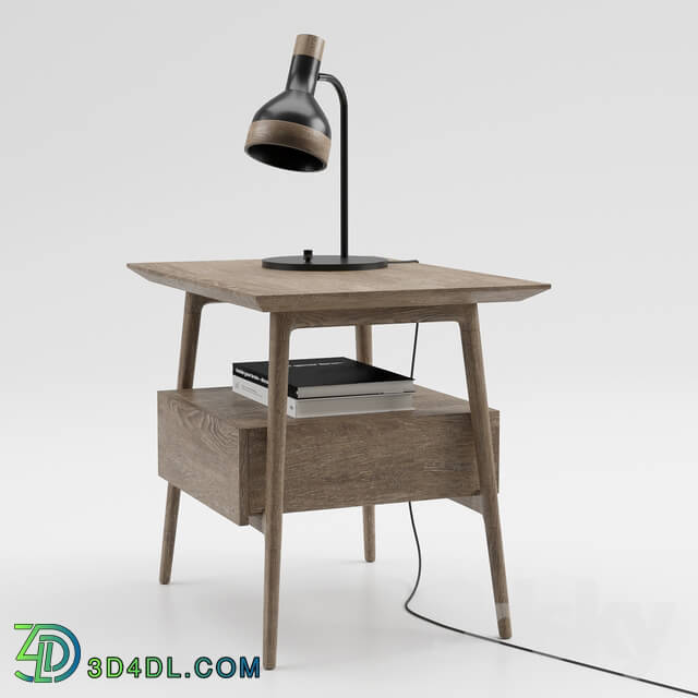 Table - Side table wooden
