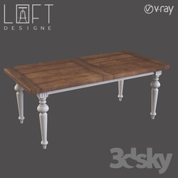 Table - Dining table LoftDesigne 10787 model 