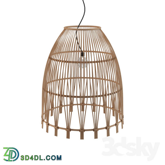 Ceiling light - J Line Ibiza Bambou Suspension