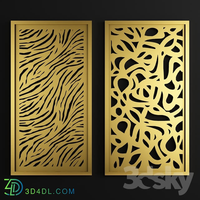 3D panel - Decorative panel 27