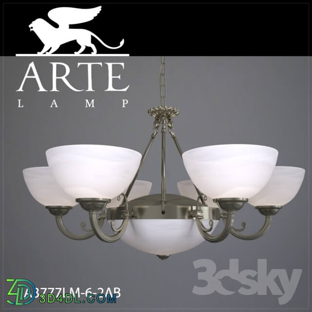 Ceiling light - Chandelier ARTE LAMP A3777LM-6-2AB