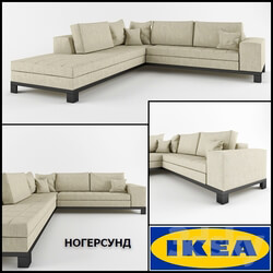 Sofa - Corner sofa IKEA NOGERSUND 