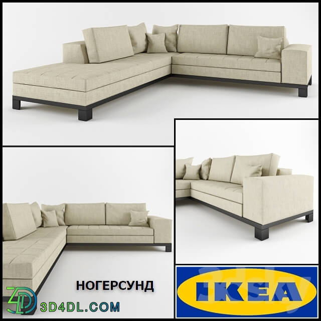 Sofa - Corner sofa IKEA NOGERSUND