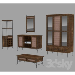Wardrobe _ Display cabinets - Parigi_ Malaysia furniture set 