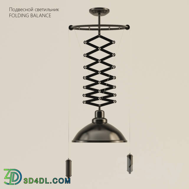 Ceiling light - Hanging lamp Folding Balance