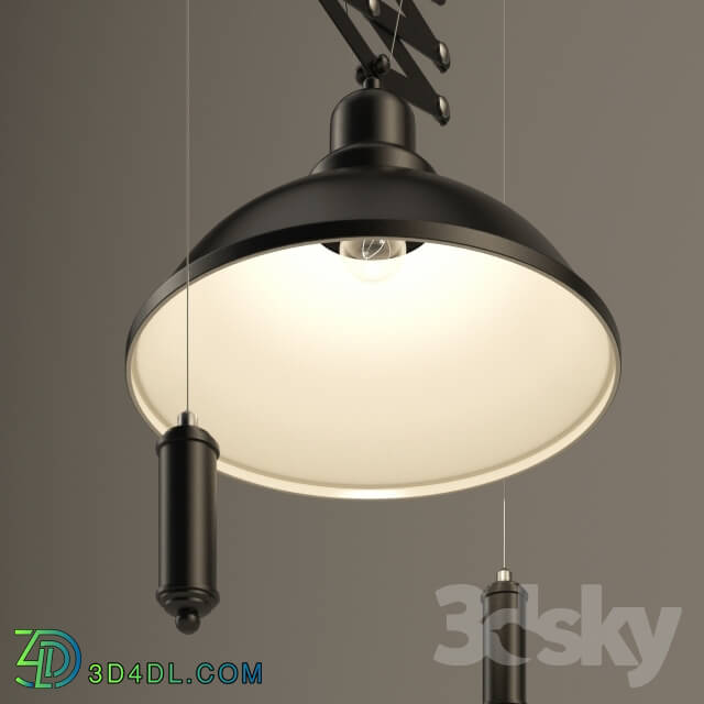 Ceiling light - Hanging lamp Folding Balance