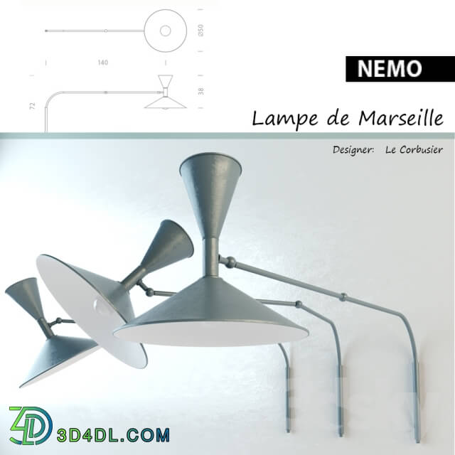 Wall light - Nemo Lampe de Marseille