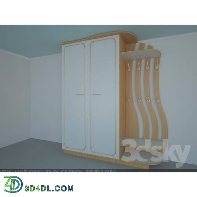 Wardrobe _ Display cabinets - Hall