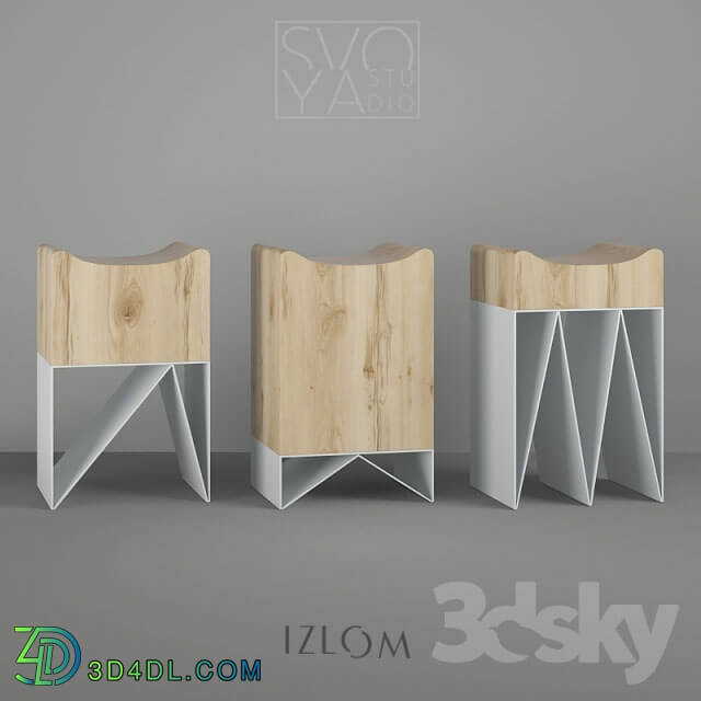 Chair - Stools Izlom Svoya Studio