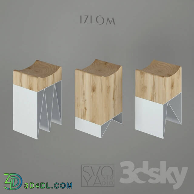 Chair - Stools Izlom Svoya Studio