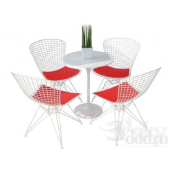 Table _ Chair - Cadeira Arame 