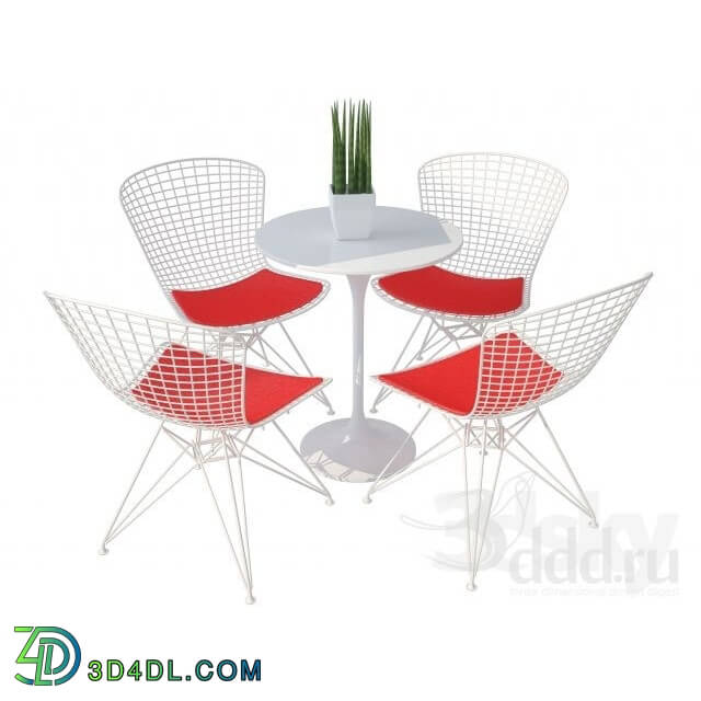 Table _ Chair - Cadeira Arame