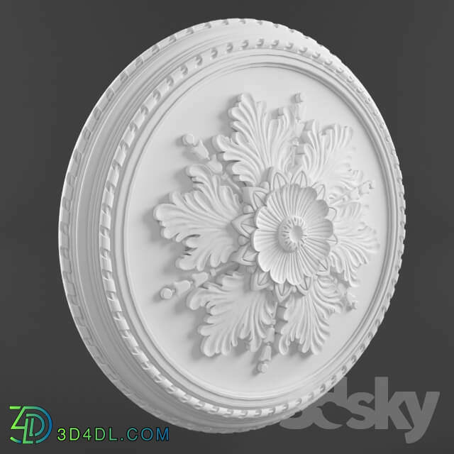 Decorative plaster - Ceiling Outlet