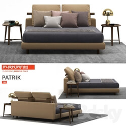 Bed - FLEXFORM PATRIK BED 