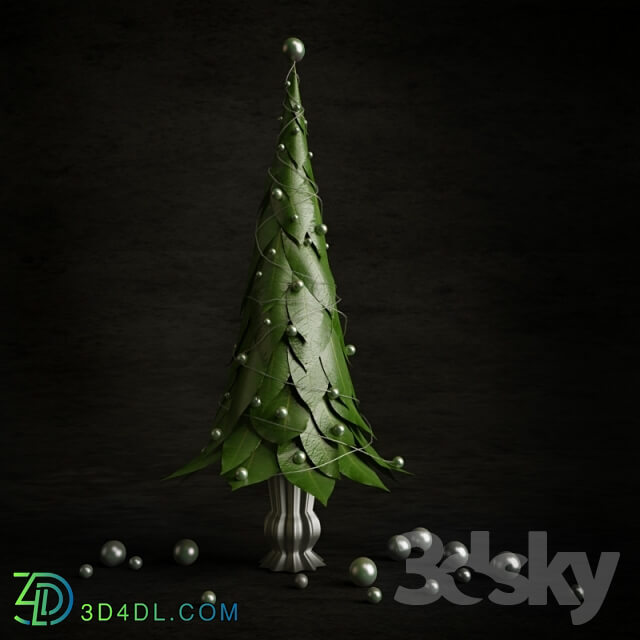 Other decorative objects - Decorative Christmas tree