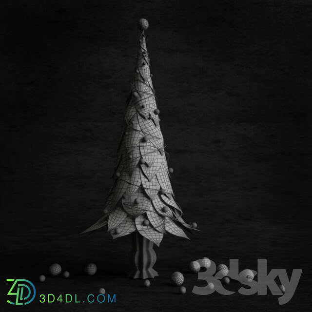 Other decorative objects - Decorative Christmas tree