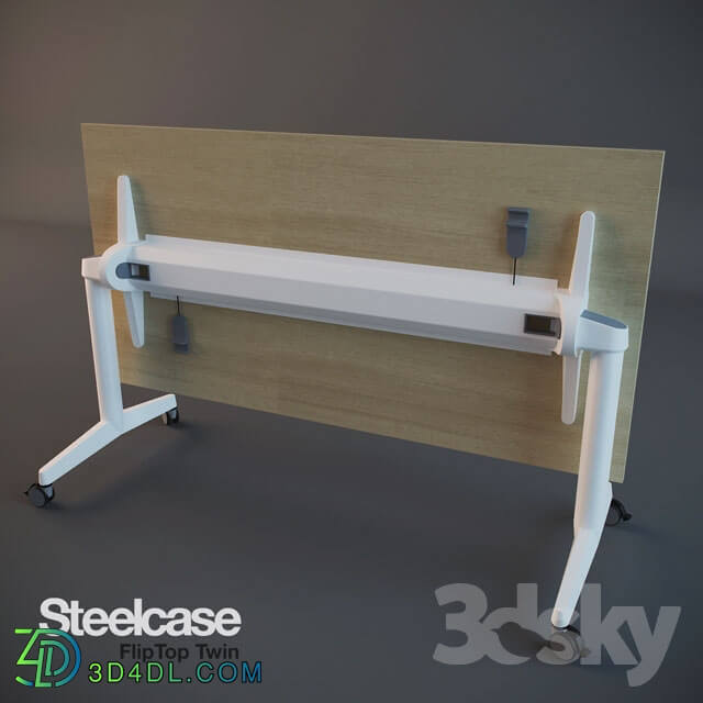 Table - Steelcase Flip Top Twin