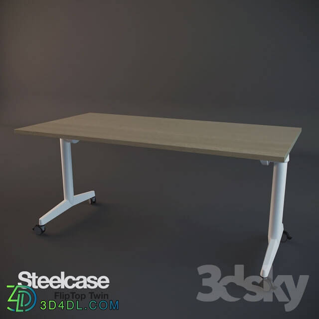 Table - Steelcase Flip Top Twin