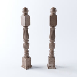 Miscellaneous - carved pillar 