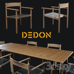 Table _ Chair - Table and chair Tibbo Dedon 