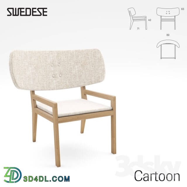 Chair - Swedese _ Cartoon