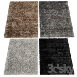 Carpets - Furry carpet of 4 kinds 