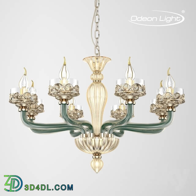 Ceiling light - Chandelier ODEON LIGHT 4001_8 BARCLAY