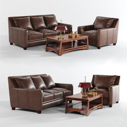 Other - THE BELGIAN SLOPE ARM LEATHER SOFA 