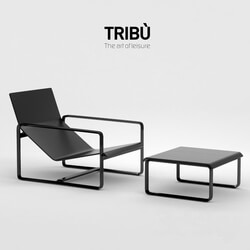 Arm chair - Tribu Neutra easy chair 