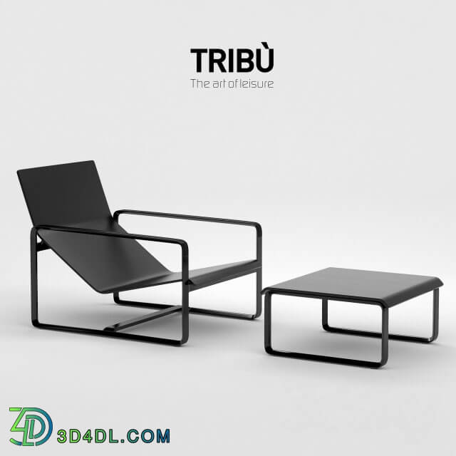Arm chair - Tribu Neutra easy chair
