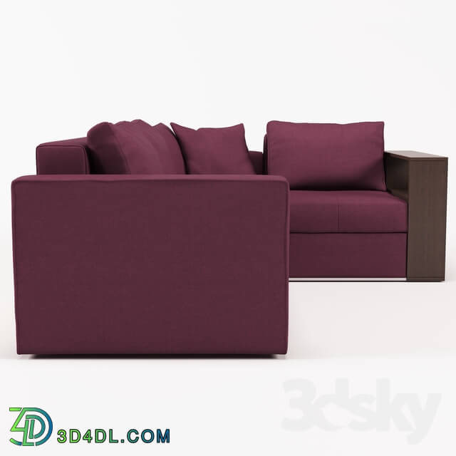 Sofa - OM Divan modular Kvanti BMR _ 2TM-K-1TM _ BBL from the manufacturer Blest TM