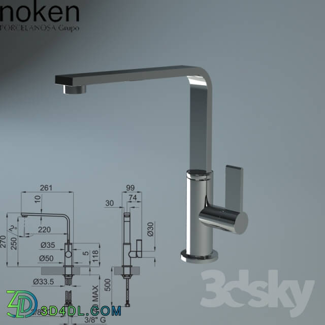 Fauset - kitchen taps SOFT