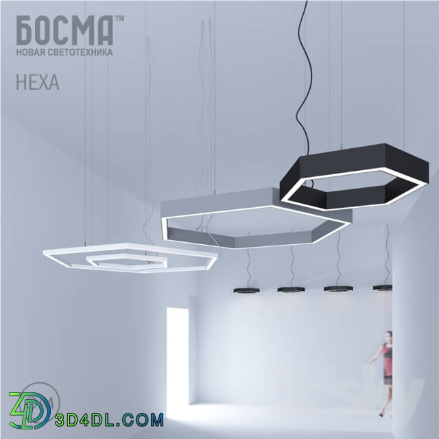 Ceiling light - Fixtures HEXA _Bosma_