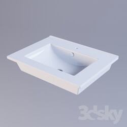 Wash basin - Washbasin Sanita Luxe Quadro 60 