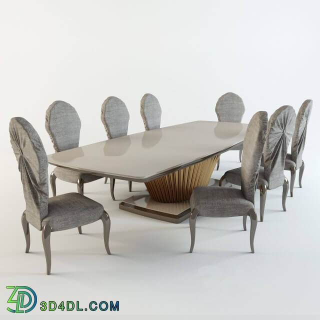 Table _ Chair - Dining table and chair Pregno